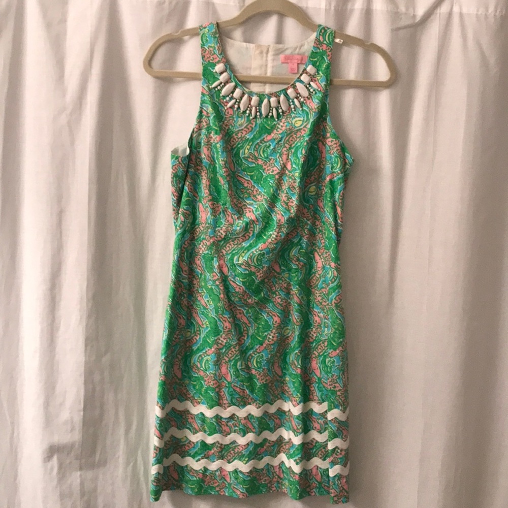 Lilly Pulitzer Alligator Print Dress